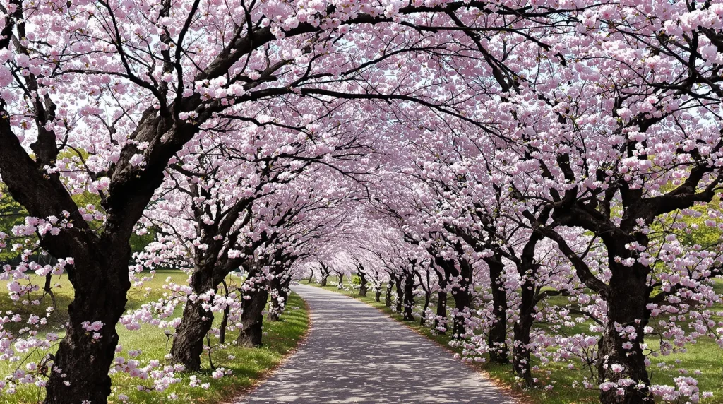 En images – Le printemps est arrivé, et avec lui l’éclosion des cerisiers en fleurs