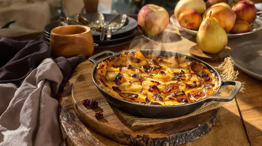 « Je n'ose plus servir d'autres desserts quand j'ai des invités en hiver » : le clafoutis express qui a transformé mes fins de repas en famille